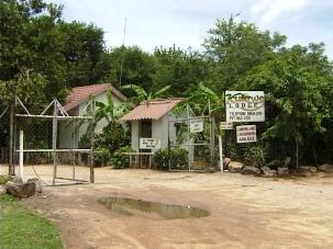 Kulizwe Lodge entrance